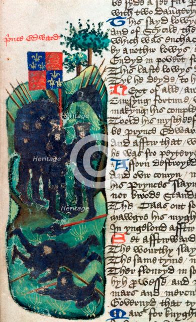 Edward, the Black Prince. Artist: Unknown