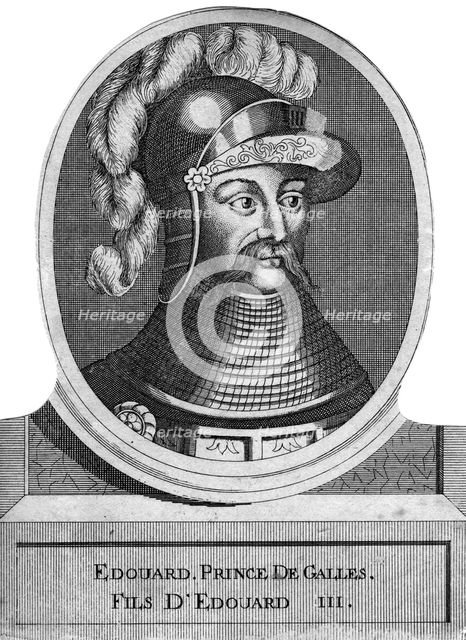 Edward, the Black Prince. Artist: Unknown