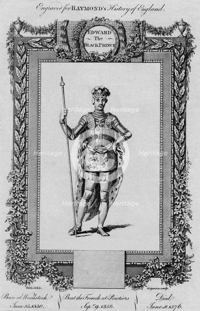 'Edward The Black Prince', c1787. Artist: Unknown.