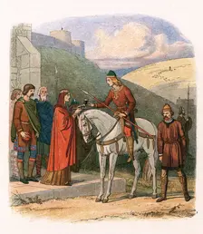 Edward the Martyr, 10th century English king, c1860