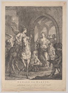 Edward the Martyr, 1773. Creator: Andrea Casali