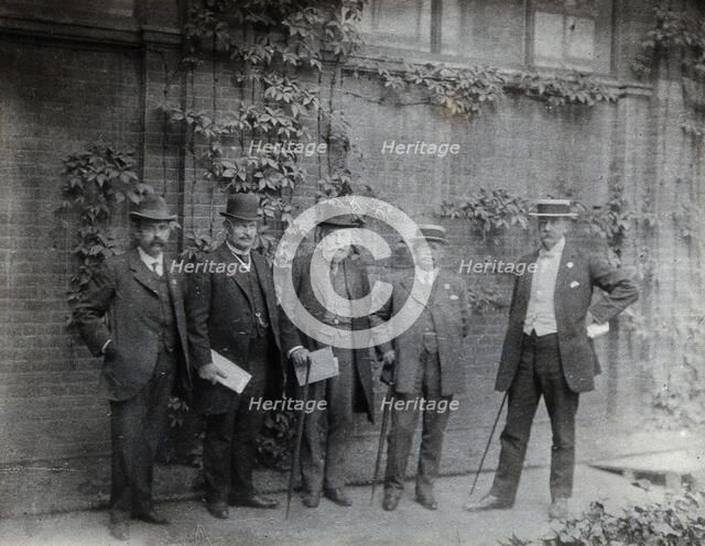 Edward Theodore Brewis, Hermann Thoms, Frederick Belding Power, Peter MacEwan and William..., 1909. Creator: Unknown.