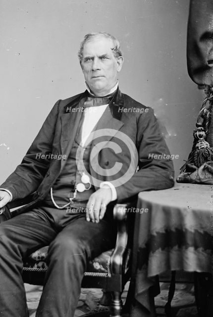 Edward Thurlow Weed, between 1855 and 1865. Creator: Unknown.