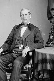 Edward Thurlow Weed, between 1855 and 1865. Creator: Unknown