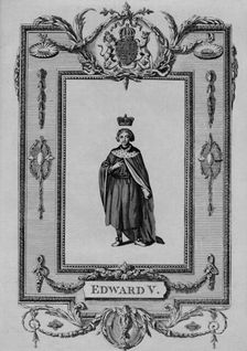 Edward V 1783. Artist: Alexander Hogg