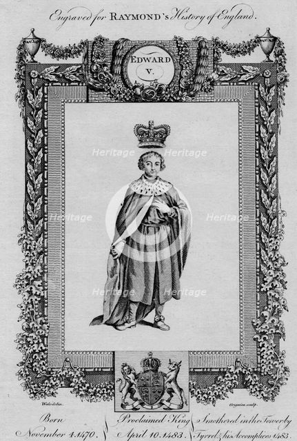'Edward V', c1787. Artist: Unknown.