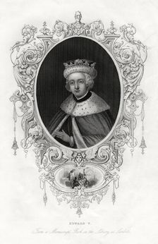 Edward V, King of England, 1860