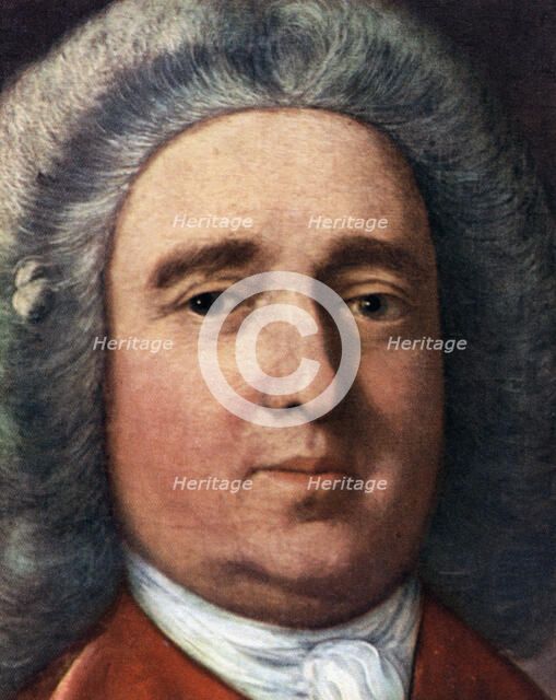 Edward Vernon, English naval officer, (19th century). Artist: Unknown