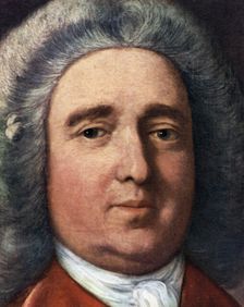 Edward Vernon, English naval officer, (19th century)