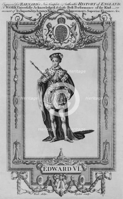 'Edward VI', 1554.  Artist: Taylor.