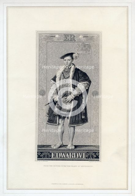 Edward VI, King of England.Artist: T Brown