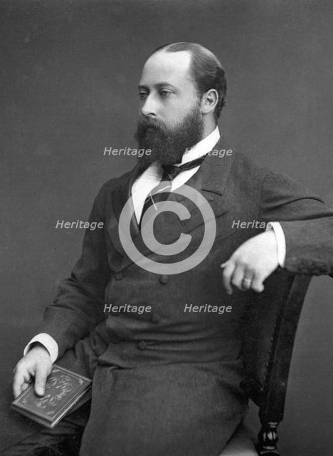 Edward VII (then Prince of Wales), 1876. Artist: Unknown