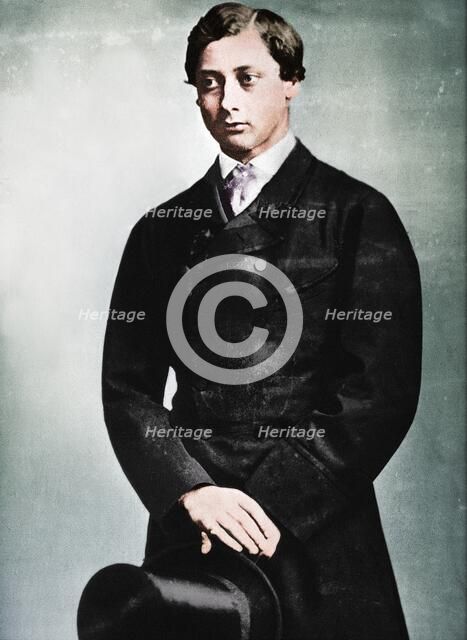 'Edward VII as Prince of Wales, New York,1860', 1860, (1939). Artist: Mathew Brady.