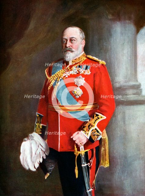 Edward VII, c1900s. Artist: Unknown