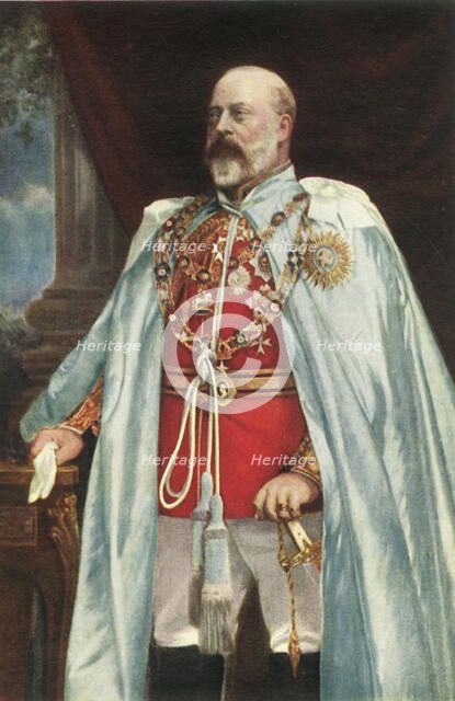'Edward VII', (c1911). Creator: W&D Downey.
