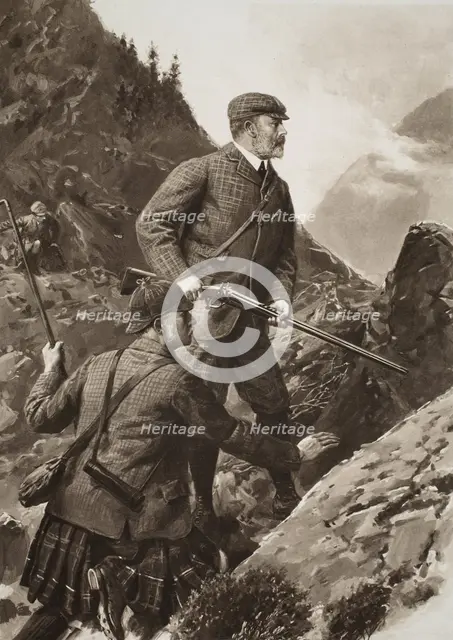 Edward VII, King of the United Kingdom, 1901.  Creator: Samuel Begg.