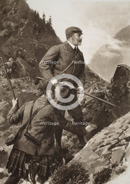 Edward VII, King of the United Kingdom, 1901.  Creator: Samuel Begg.