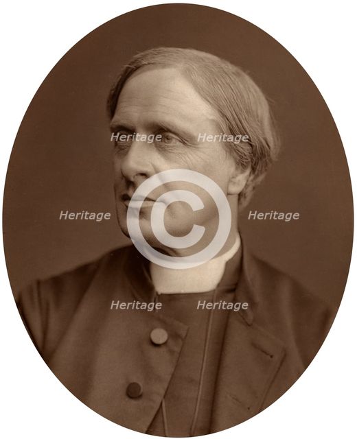 Edward White Benson, Lord Bishop of Truro, 1880.Artist: Lock & Whitfield