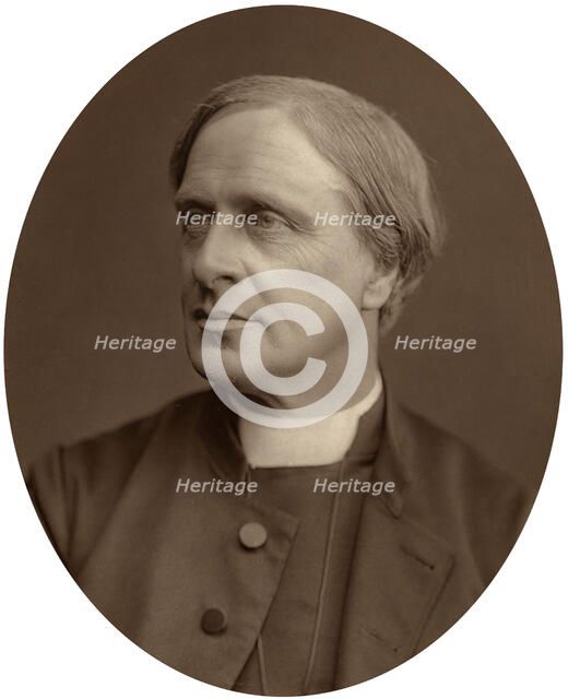 Edward White Benson, Lord Bishop of Truro, 1880.Artist: Lock & Whitfield