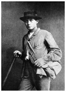 Edward Whymper, British mountaineer, 1865 (1956)