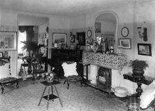 Edwardian living room, 1909