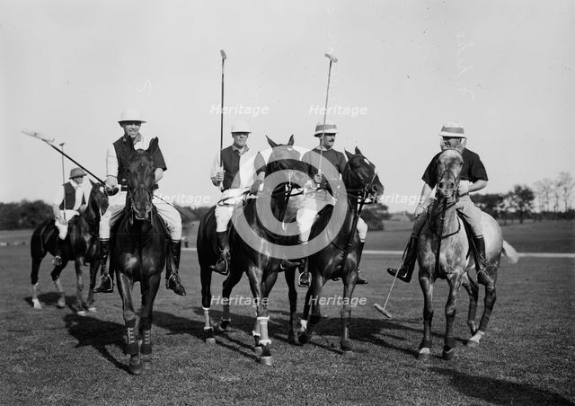 Edwards, Freake, and others -- Polo, between c1910 and c1915. Creator: Bain News Service.