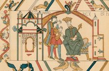 Edward's instructions to Harold (19th century?). Creator: Unknown