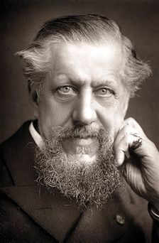 Edwin Arnold (1832-1904), British orientalist, poet and journalist, c1890