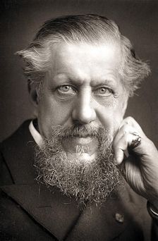 Edwin Arnold (1832-1904), British orientalist, poet and journalist, c1890