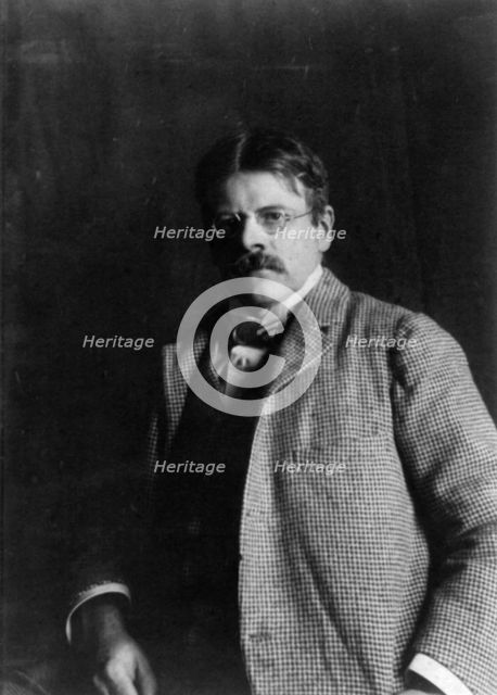 Edwin Austin Abbey, 1852-1911, 1897. Creator: Frances Benjamin Johnston.