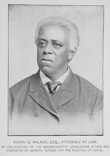 Edwin G. Walker, Esq., attorney at law, 1897. Creator: Unknown