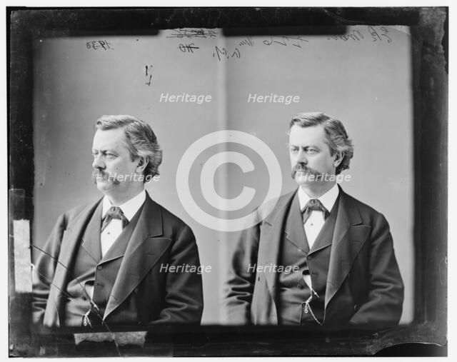 Edwin R. Meade of New York, 1865-1880. Creator: Unknown.