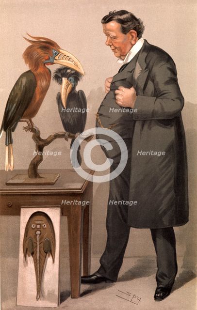 Edwin Ray Lankester, British zoologist, 1905. Creator: Sir Leslie Matthew Ward.