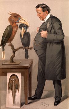 Edwin Ray Lankester, British zoologist, 1905. Creator: Sir Leslie Matthew Ward