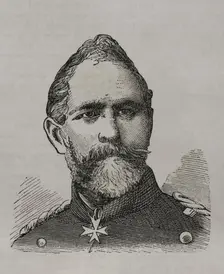 Edwin von Manteuffel (1809-1885), Prussian Generalfeldmarschall (general field marshal), 1870. Creator: Unknown