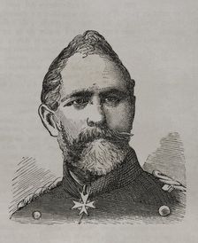 Edwin von Manteuffel (1809-1885), Prussian Generalfeldmarschall (general field marshal), 1870. Creator: Unknown