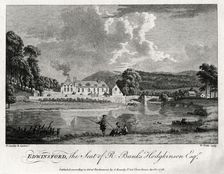Edwinsford, the seat of R Banks Hodgkinson Esq Carmarthenshire, 1776. Artist: William Watts