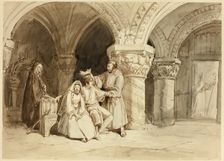 Edwy and Elgiva, n.d. Creator: Clarkson Stanfield