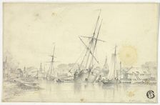 Edam, c. 1850. Creator: Edward William Cooke