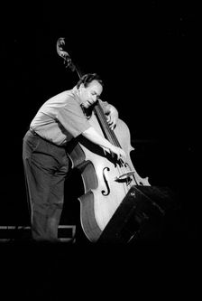 Eddie Gomez, Royal Festival Hall London, July 1988. Artist: Brian O'Connor
