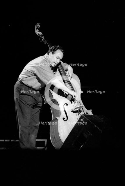 Eddie Gomez, Royal Festival Hall London, July 1988. Artist: Brian O'Connor.