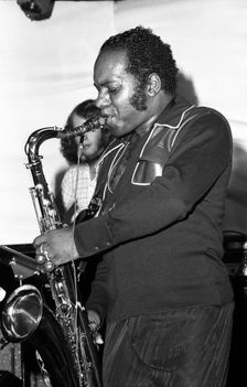 Eddie Harris, Ronnie Scott’s Jazz Club, Soho, London, 1973. Creator: Brian O'Connor