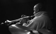 Eddie Henderson, Tenor Clef, Hoxton Sq, London, Jan 1993. Creator: Brian O'Connor