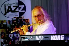 Eddie Parker, Eddie Parker’s Airborn, Watermill Jazz Club, Dorking, Surrey, March 2025. Creator: Brian O'Connor