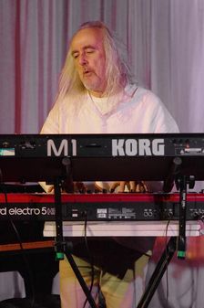 Eddie Parker, Eddie Parker’s Airborn, Watermill Jazz Club, Dorking, Surrey, March 2025. Creator: Brian O'Connor