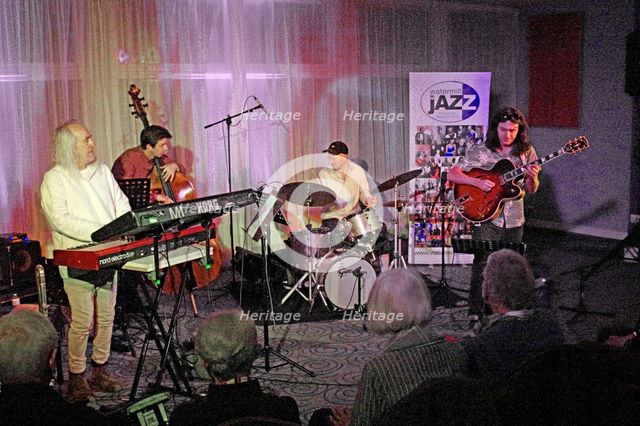 Eddie Parker’s Airborn, Watermill Jazz Club, Dorking, Surrey, March 2025. Creator: Brian O'Connor.
