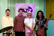Eddie Parker’s Airborn, Watermill Jazz Club, Dorking, Surrey, March 2025. Creator: Brian O'Connor