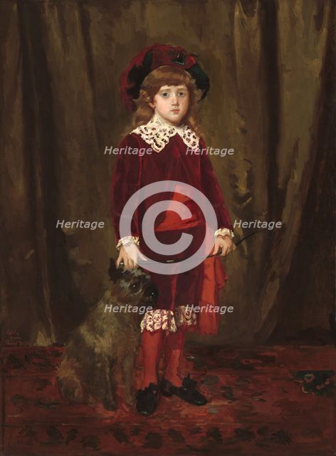 Eddy Cassatt (Edward Buchanan Cassatt), 1875. Creator: Mary Cassatt.