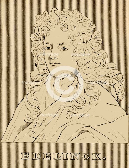 'Edelinck', (1640-1707), 1830. Creator: Unknown.