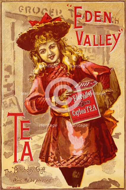 Eden Valley Tea, 19th century. Artist: Unknown